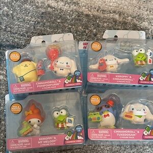 Hello Kitty & Friends - Cinnamoroll & Keroppi Figures Rainbow Vibes lot 4